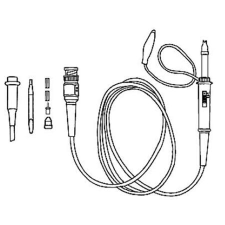 RSR ELECTRONICS Oscilloscope probe 60MHz SPAK220